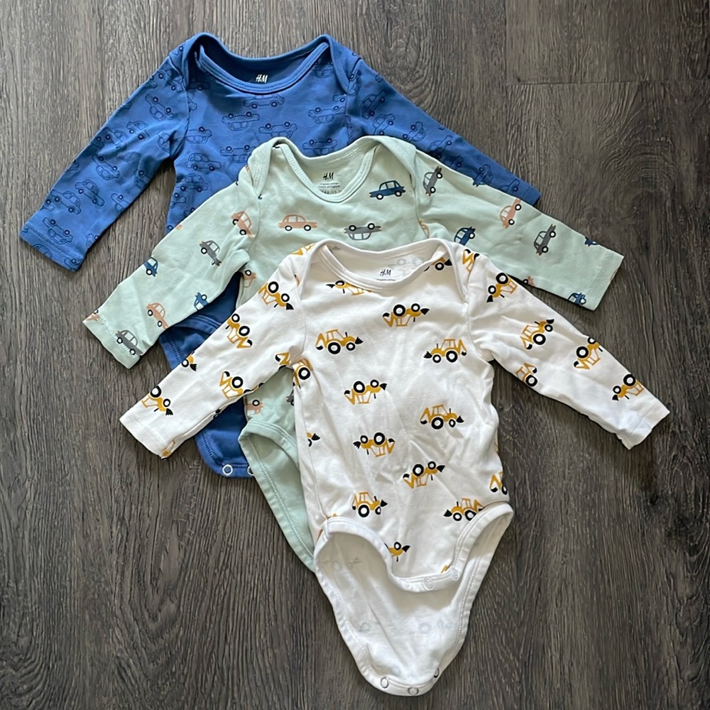 Baby H&M Long Sleeve Bodysuit Bundle